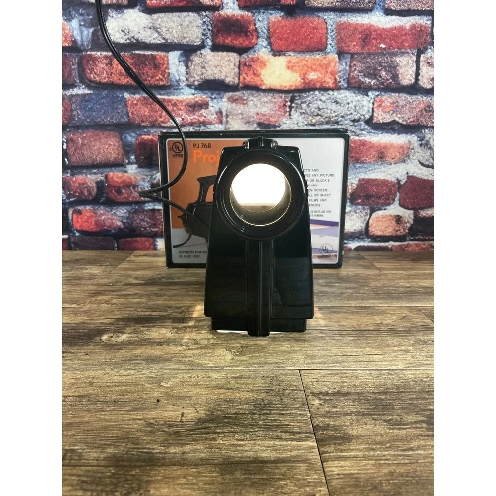 Vintage Projecta PJ768 Slide Projector Scope Retro Photography Viewer